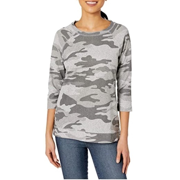 Tribal Camo Raglan Top - Picture 9 of 9